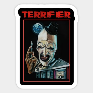 Terrifier t-shirt Sticker